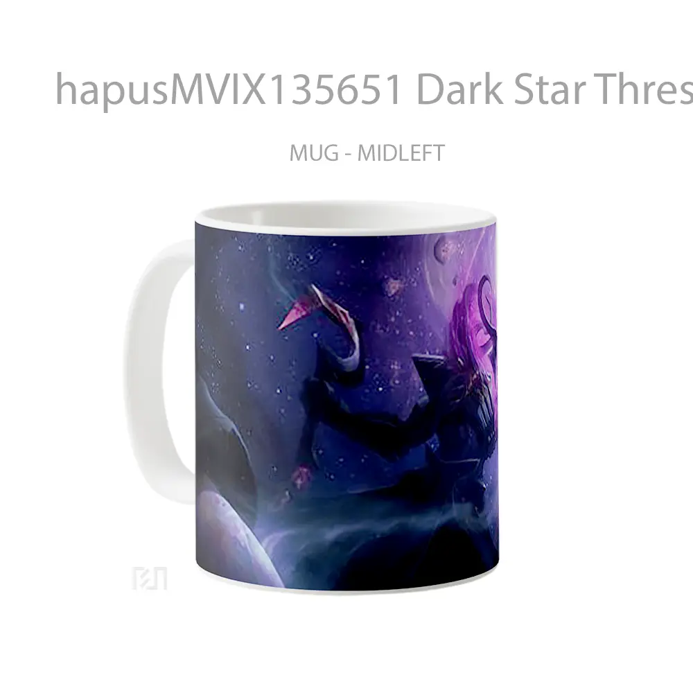 Mug Dark Star Thresh League Of Legends Cangkir Gamer - All-side / Desain
