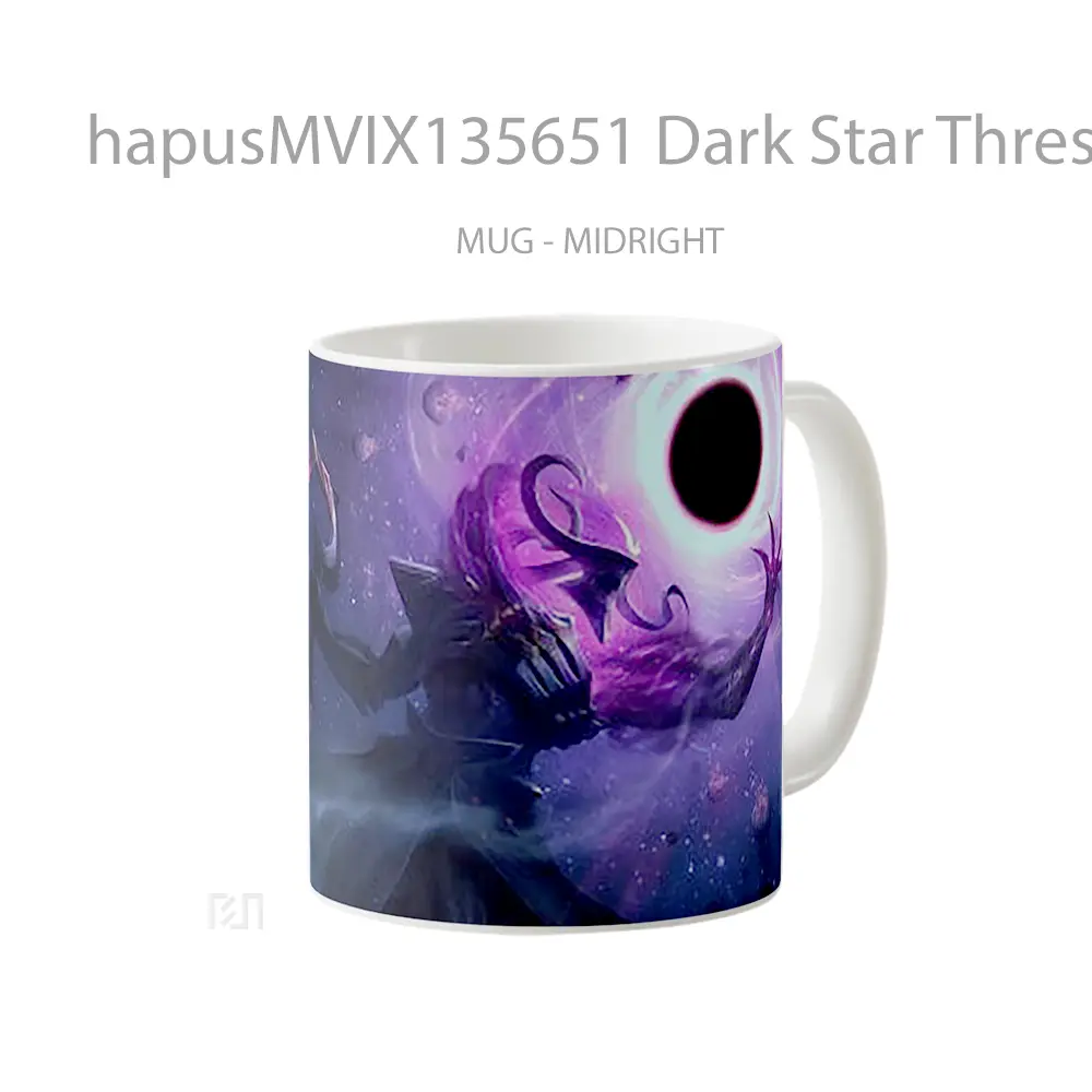 Mug Dark Star Thresh League Of Legends Cangkir Gamer - All-side / Desain