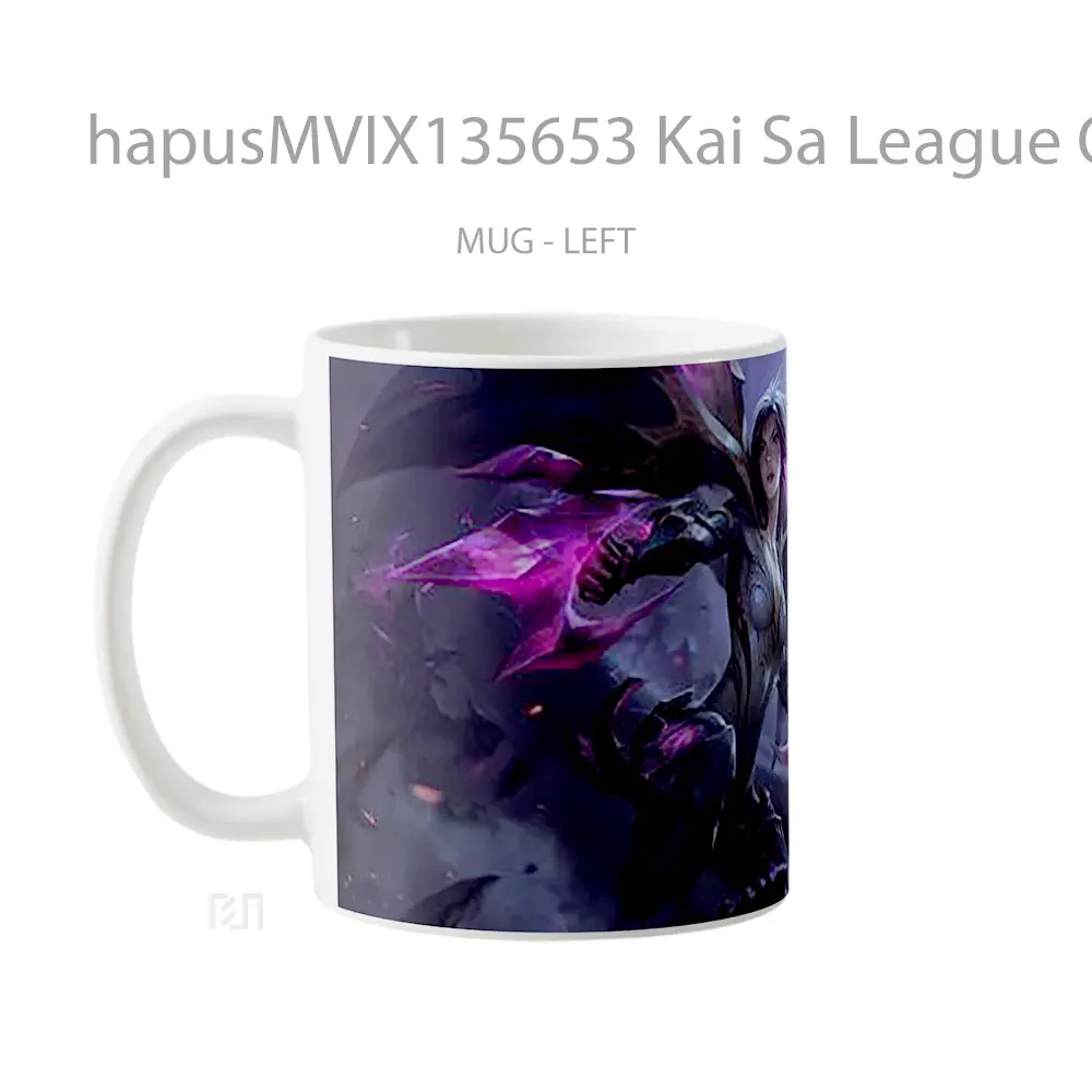 Mug Kai Sa League Of Legends Cangkir Gamer - All-side / Desain