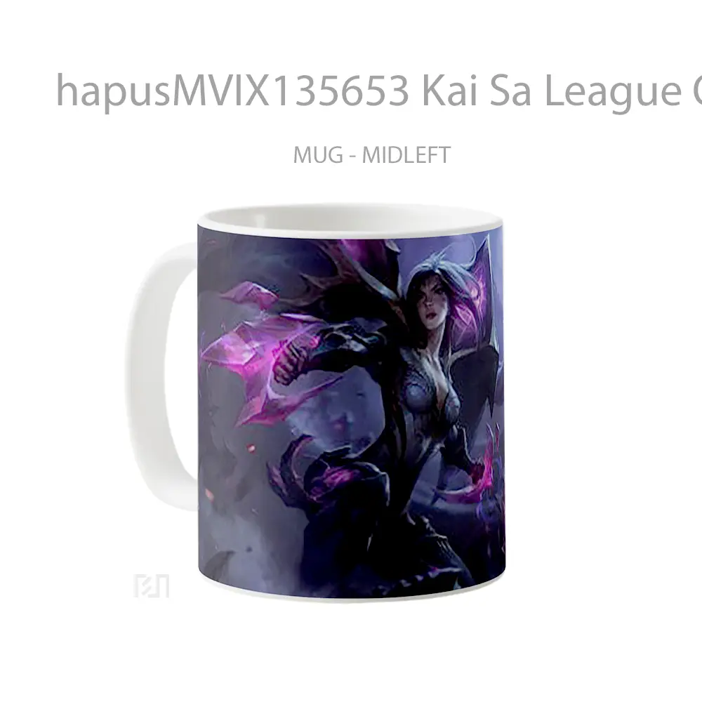 Mug Kai Sa League Of Legends Cangkir Gamer - All-side / Desain