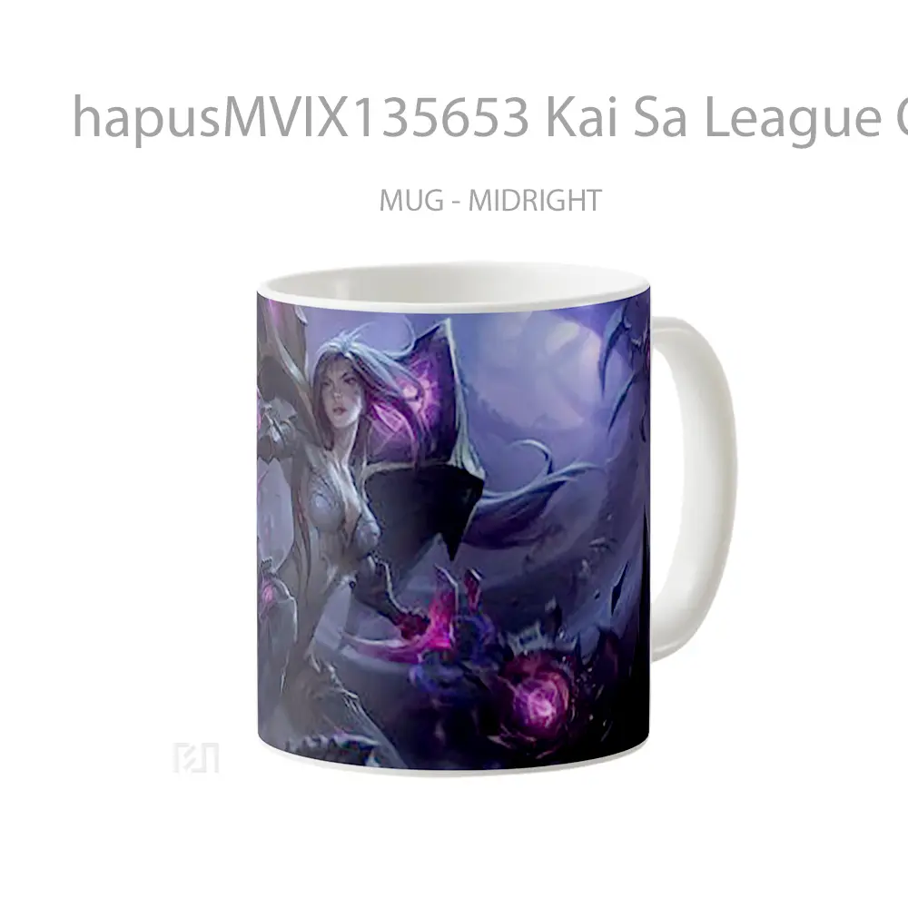 Mug Kai Sa League Of Legends Cangkir Gamer - All-side / Desain