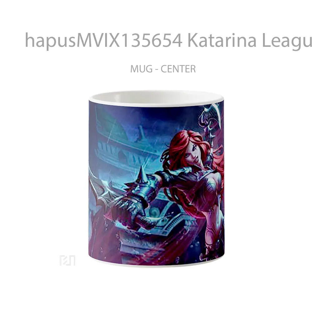 Mug Katarina League Of Legends V2 Cangkir Gamer