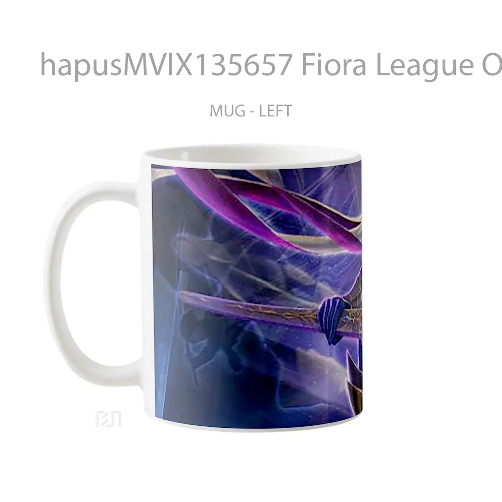 Mug Fiora League Of Legends V1 Cangkir Gamer - All-side / Desain