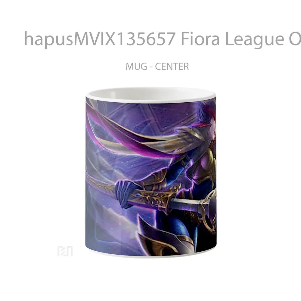 Mug Fiora League Of Legends V1 Cangkir Gamer