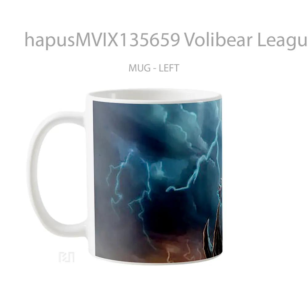 Mug Volibear League Of Legends Cangkir Gamer - All-side / Desain