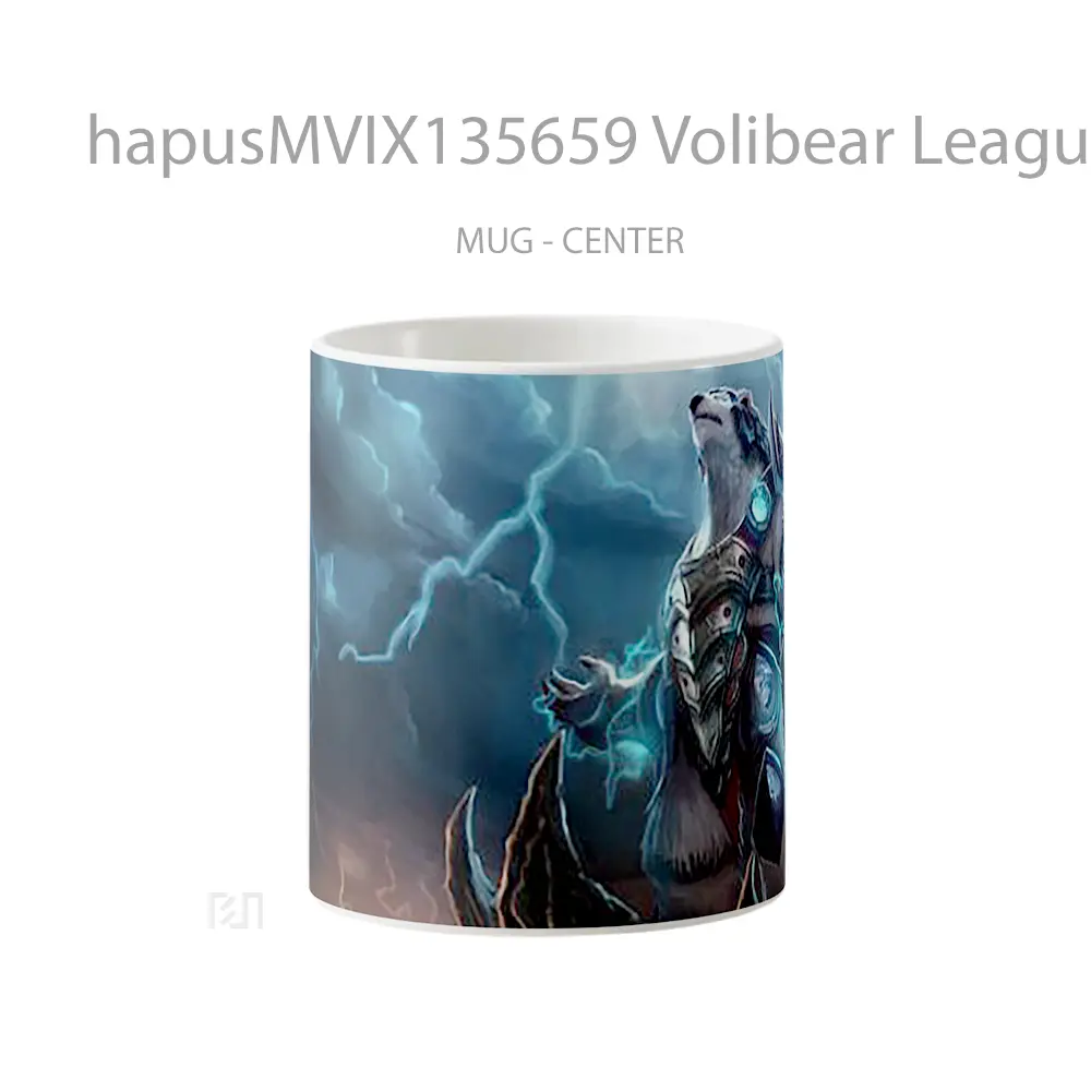 Mug Volibear League Of Legends Cangkir Gamer