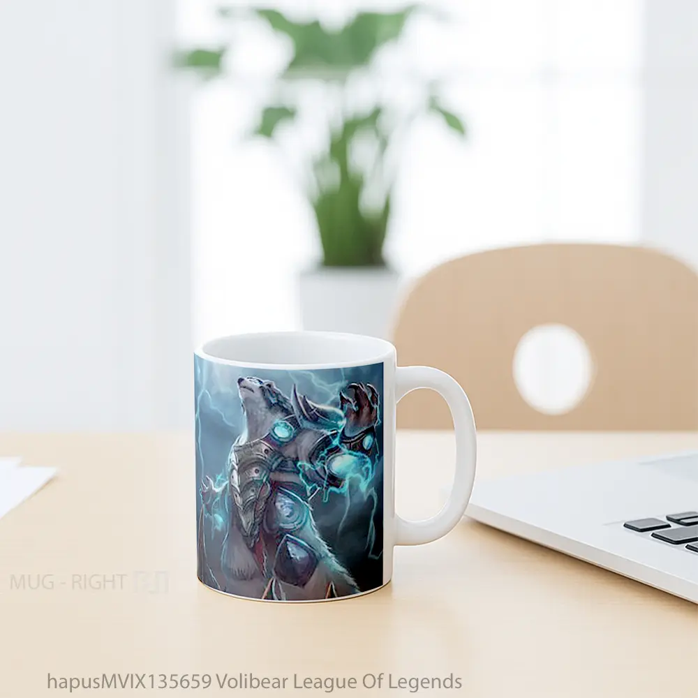 Mug Volibear League Of Legends Cangkir Gamer - All-side / Desain