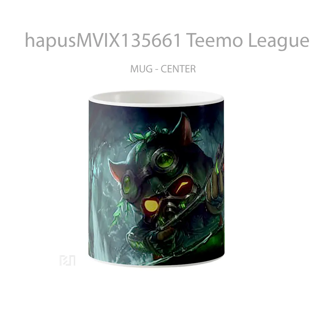 Mug Teemo League Of Legends Cangkir Gamer