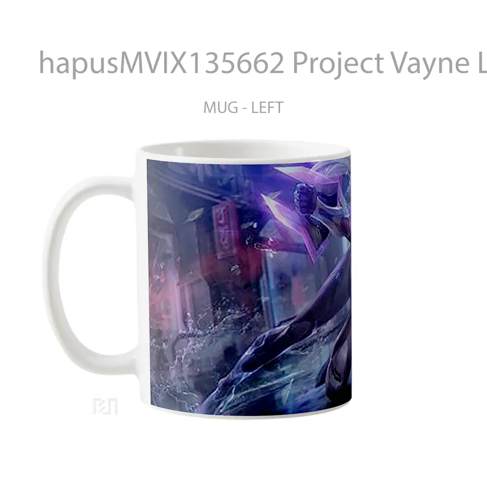 Mug Project Vayne League Of Legends Cangkir Gamer - All-side / Desain