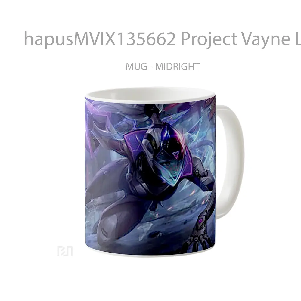 Mug Project Vayne League Of Legends Cangkir Gamer - All-side / Desain
