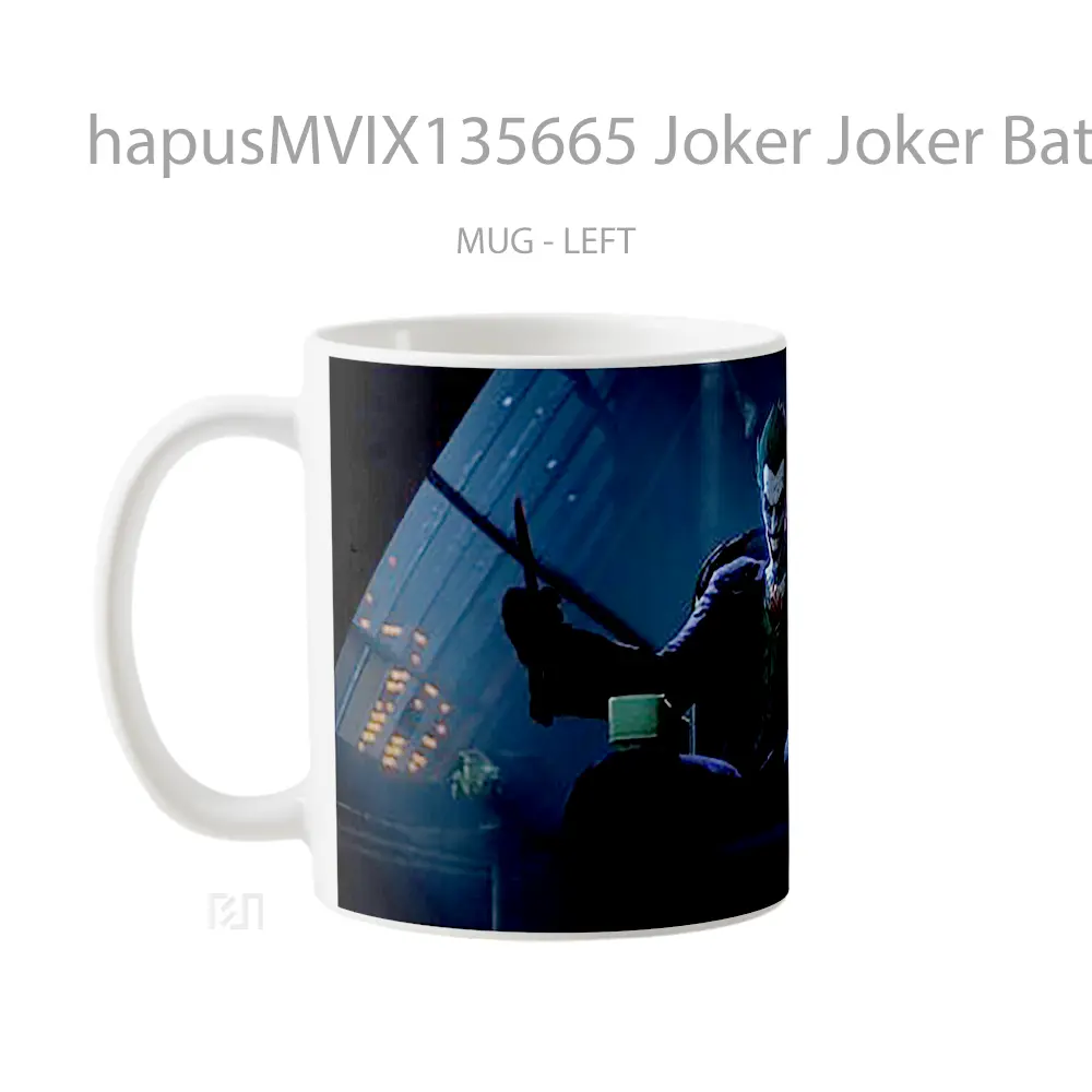Mug Joker Joker Batman Arkham Origins Gelas Superhero - All-side / Desain