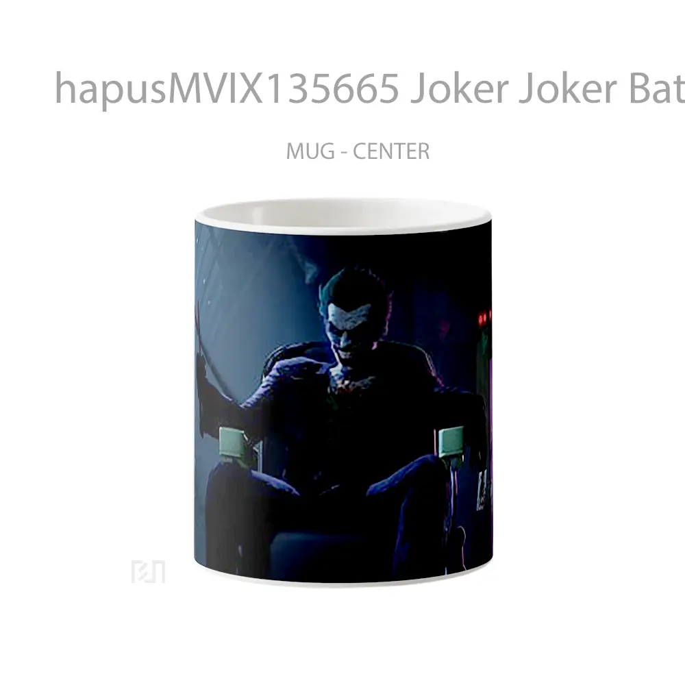 Mug Joker Joker Batman Arkham Origins Gelas Superhero