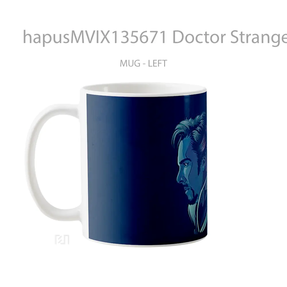 Mug Doctor Strange Minimalist Gelas Superhero - All-side / Desain