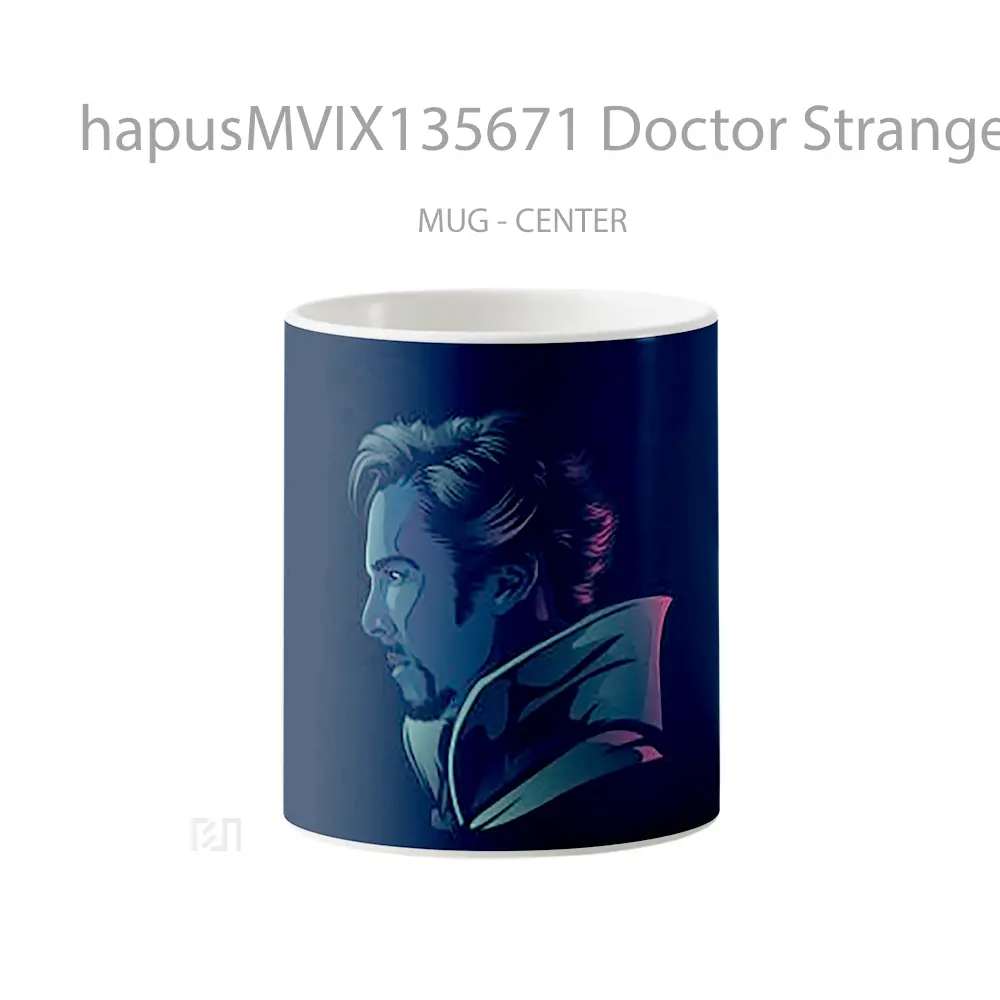 Mug Doctor Strange Minimalist Gelas Superhero