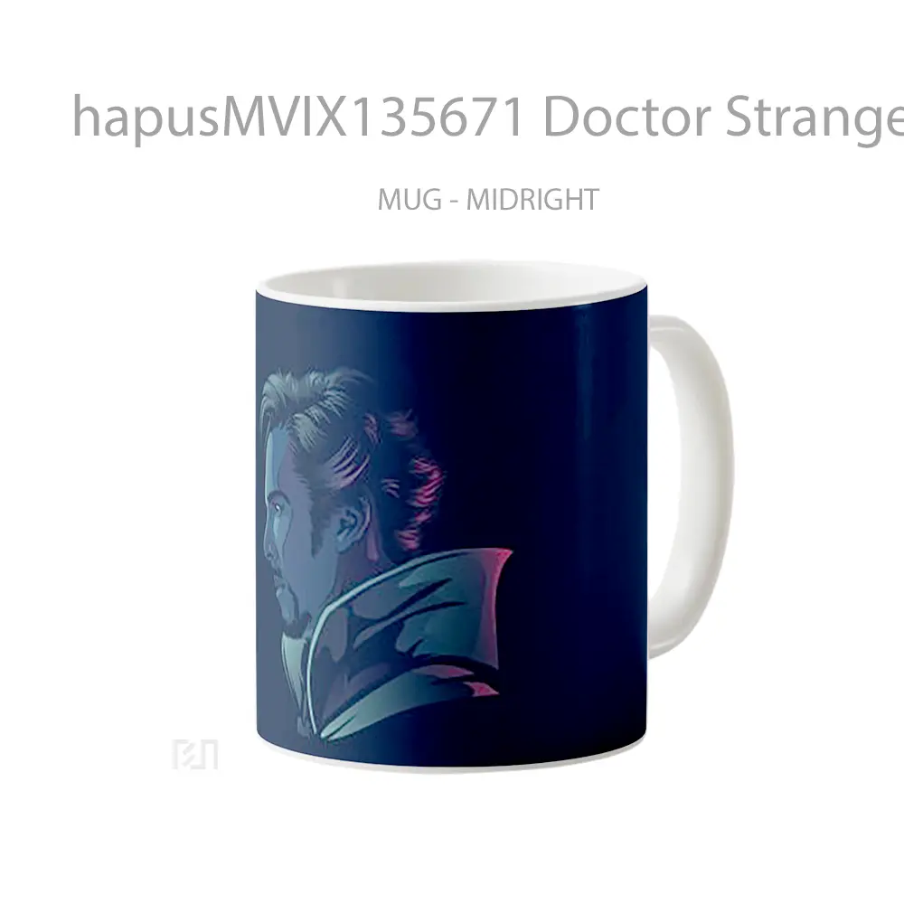 Mug Doctor Strange Minimalist Gelas Superhero - All-side / Desain