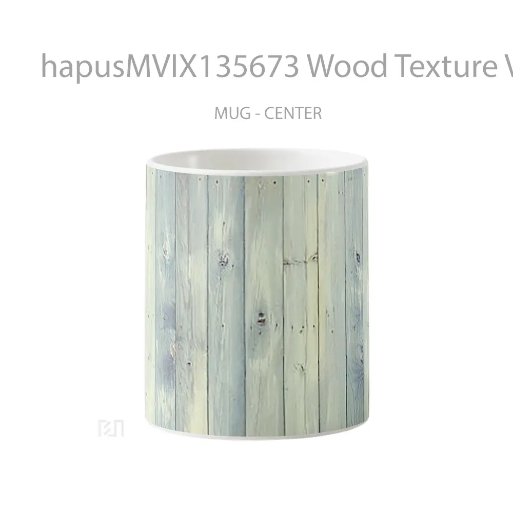 Mug Wood Texture V3 Gelas Keramik Unik