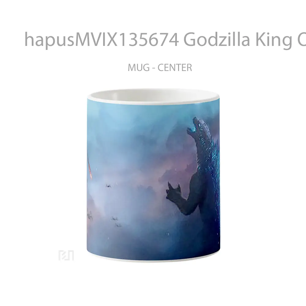 Mug Godzilla King Of The Monsters Gelas Keramik Unik