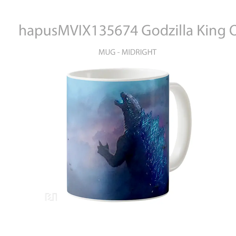 Mug Godzilla King Of The Monsters Gelas Keramik Unik - All-side / Desain