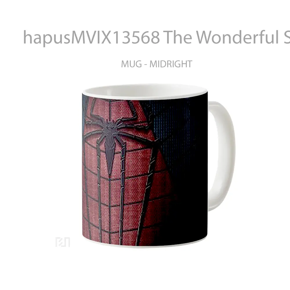 Mug The Wonderful Spiderman Gelas Superhero - All-side / Desain