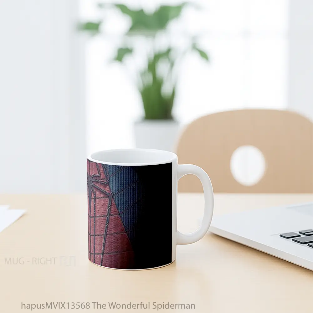 Mug The Wonderful Spiderman Gelas Superhero - All-side / Desain