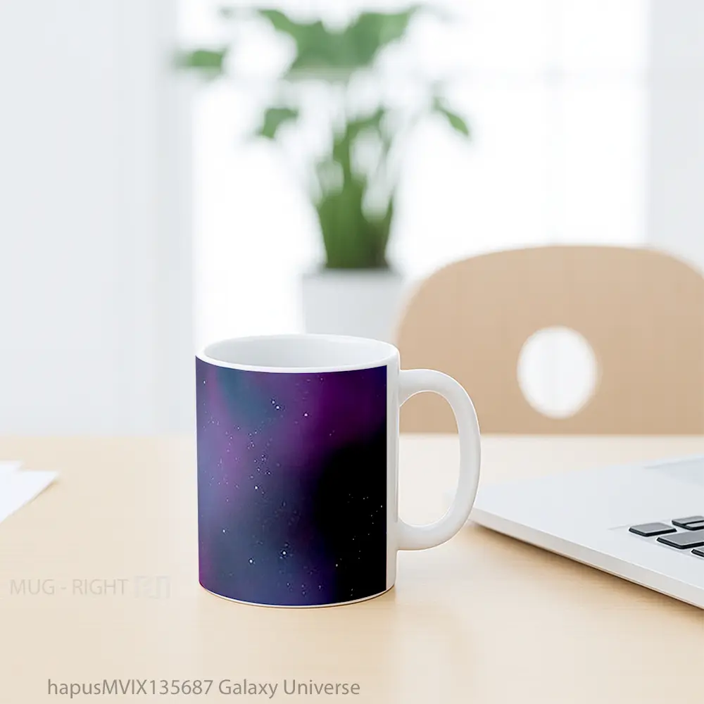 Mug Galaxy Universe Gelas Astronomi - All-side / Desain