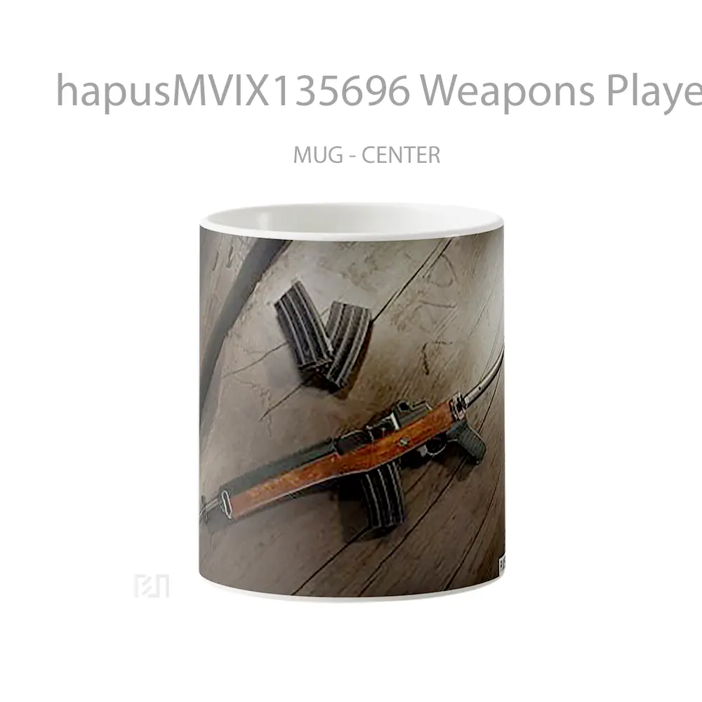 Mug Weapons Playerunknown S Battlegrounds V1 Gelas Keramik Unik