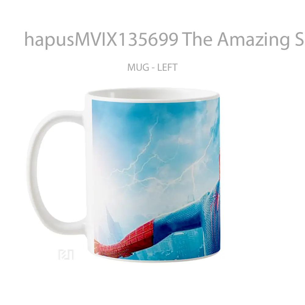 Mug The Amazing Spider Man 2 Gelas Superhero - All-side / Desain