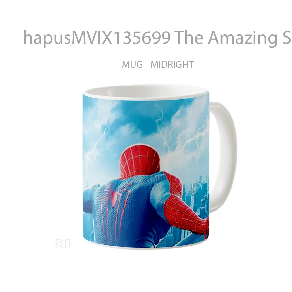 Mug The Amazing Spider Man 2 Gelas Superhero - All-side / Desain