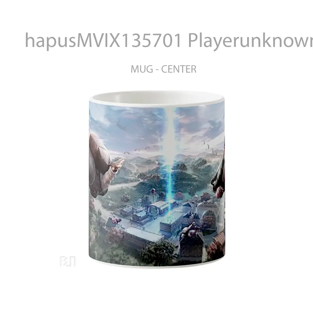 Mug Playerunknown S Battlegrounds V3 Gelas Keramik Unik
