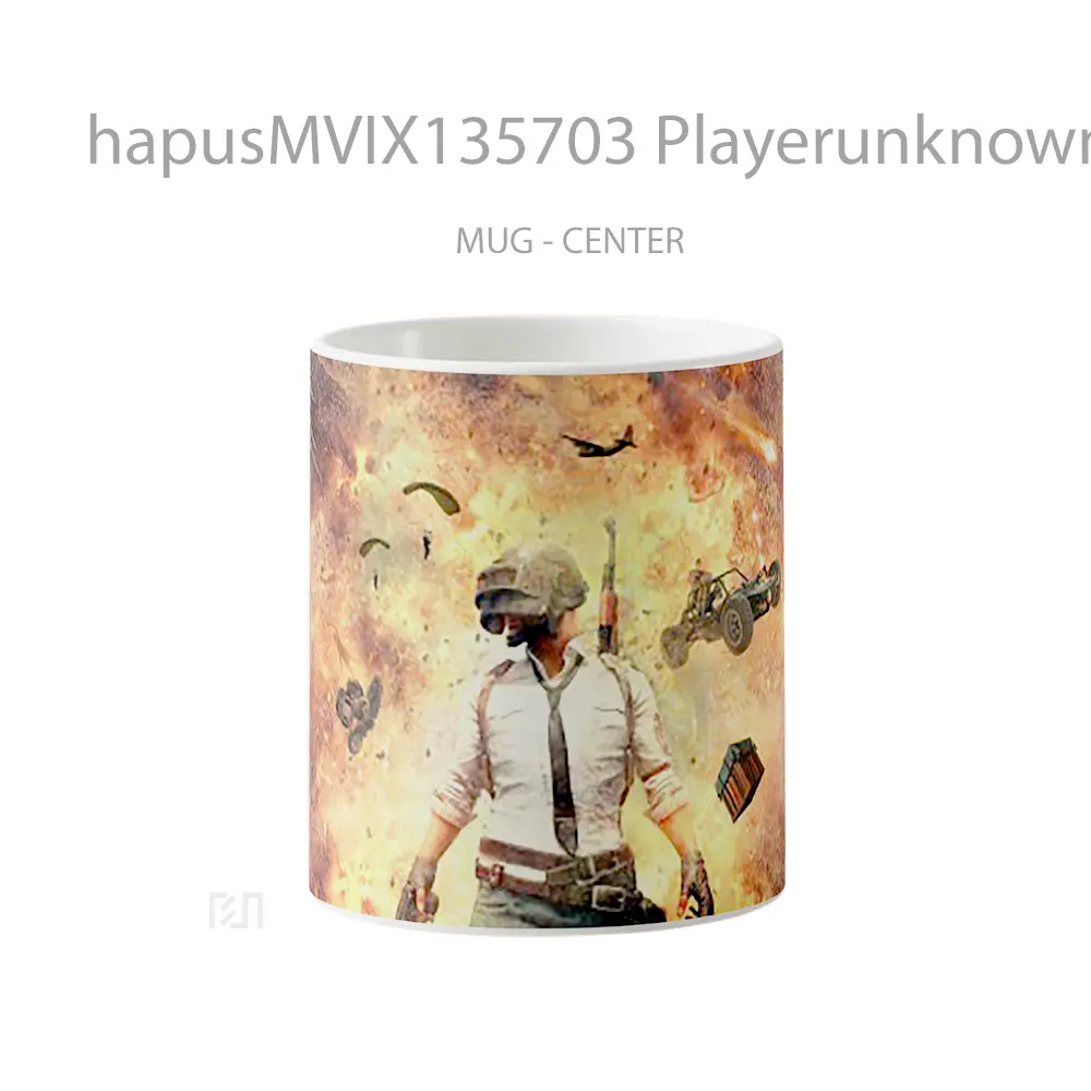 Mug Playerunknown S Battlegrounds V5 Gelas Keramik Unik