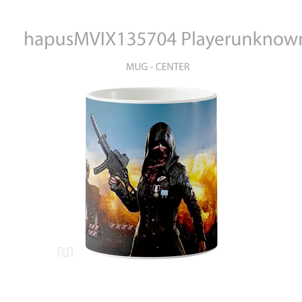 Mug Playerunknown S Battlegrounds V6 Gelas Keramik Unik