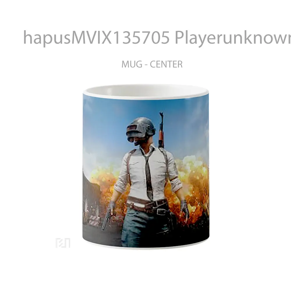 Mug Playerunknown S Battlegrounds V7 Gelas Keramik Unik