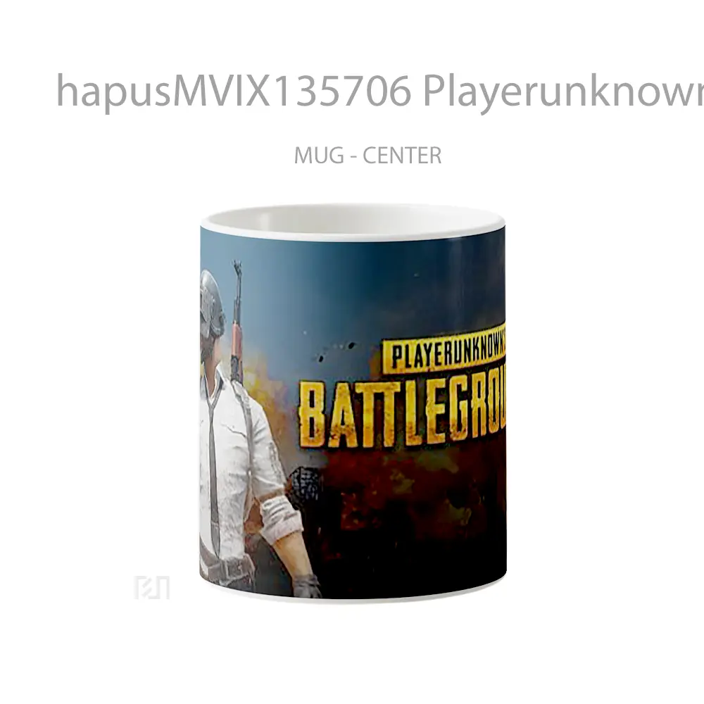Mug Playerunknown S Battlegrounds V8 Gelas Keramik Unik