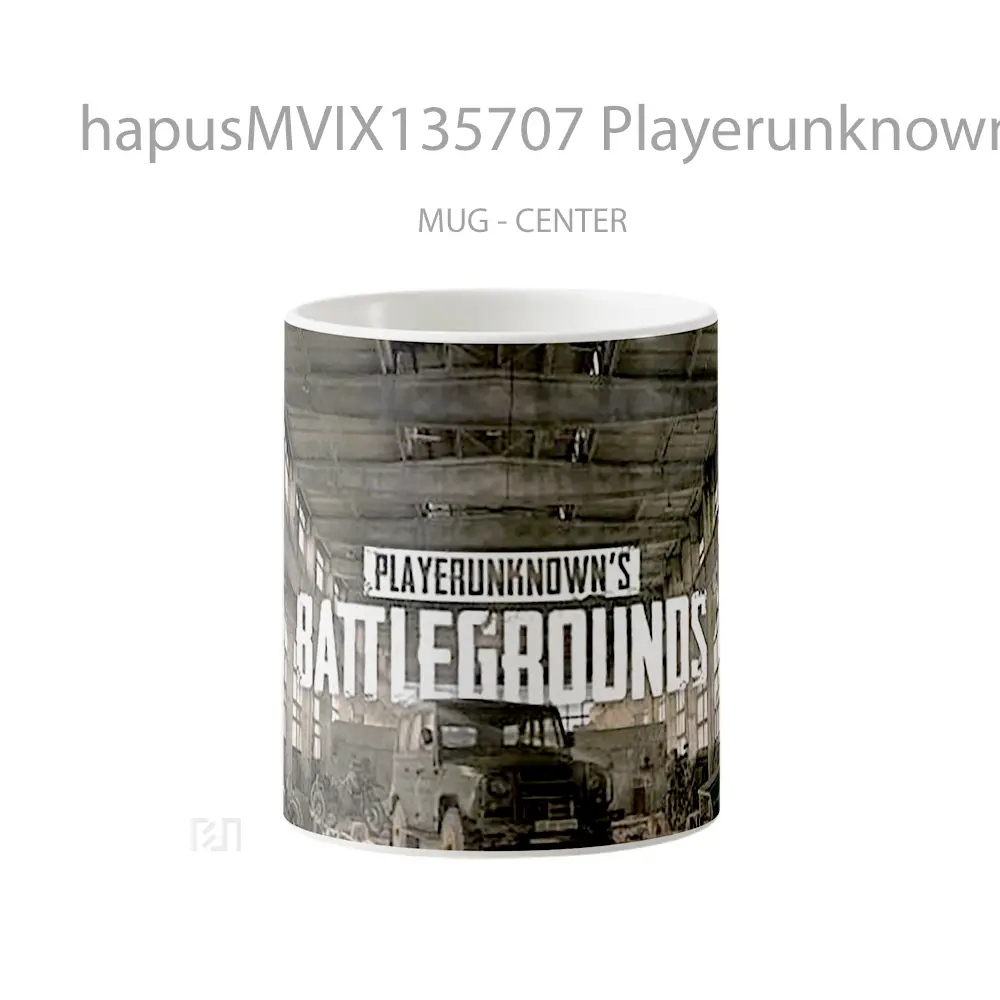 Mug Playerunknown S Battlegrounds V9 Gelas Keramik Unik