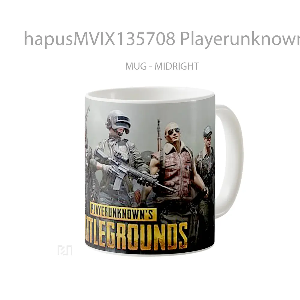 Mug Playerunknown S Battlegrounds Characters V2 Gelas Keramik Unik - All-side / Desain