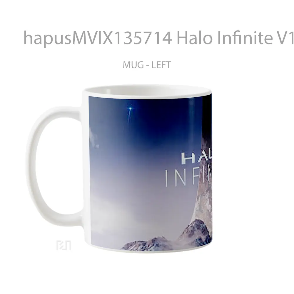 Mug Halo Infinite V1 Cangkir Gamer - All-side / Desain