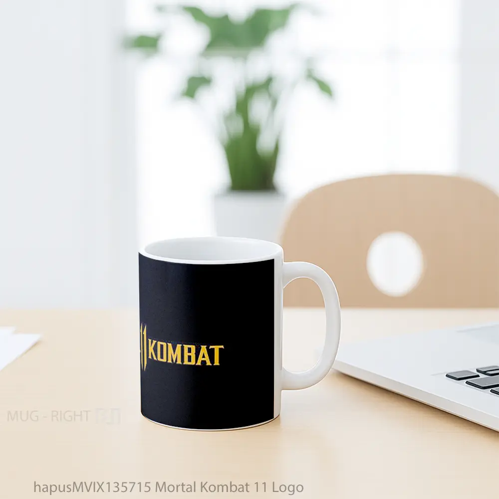 Mug Mortal Kombat 11 Logo Gelas Keramik Unik - All-side / Desain
