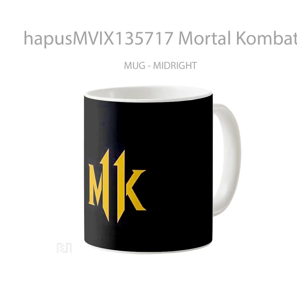 Mug Mortal Kombat 11 Logo Mk Gelas Keramik Unik - All-side / Desain