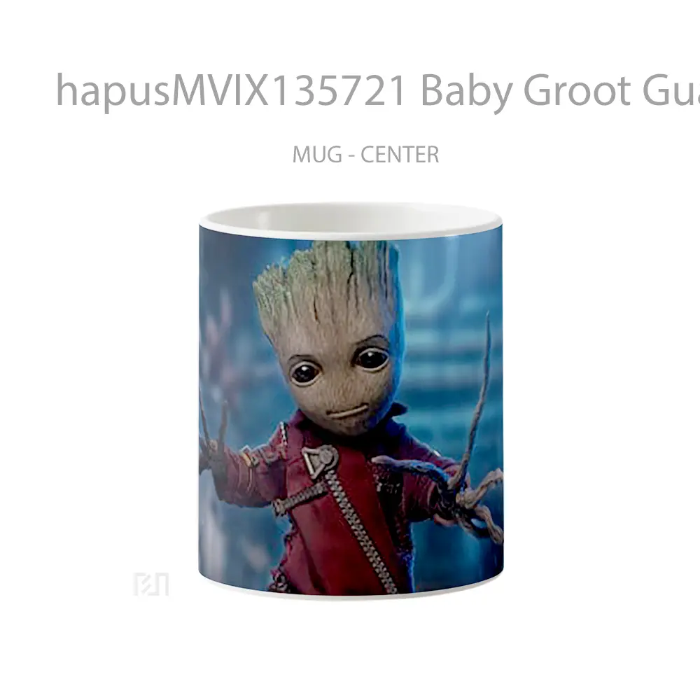 Mug Baby Groot Guardians Of The Galaxy V3 Gelas Superhero