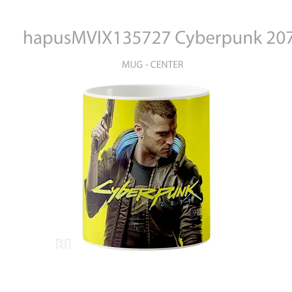 Mug Cyberpunk 2077 V5 Cangkir Gamer