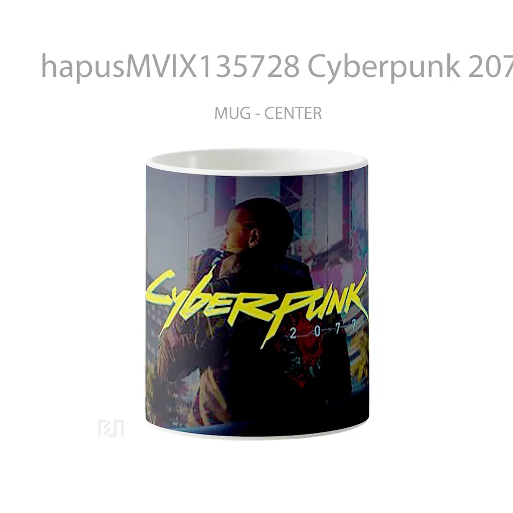 Mug Cyberpunk 2077 V6 Cangkir Gamer