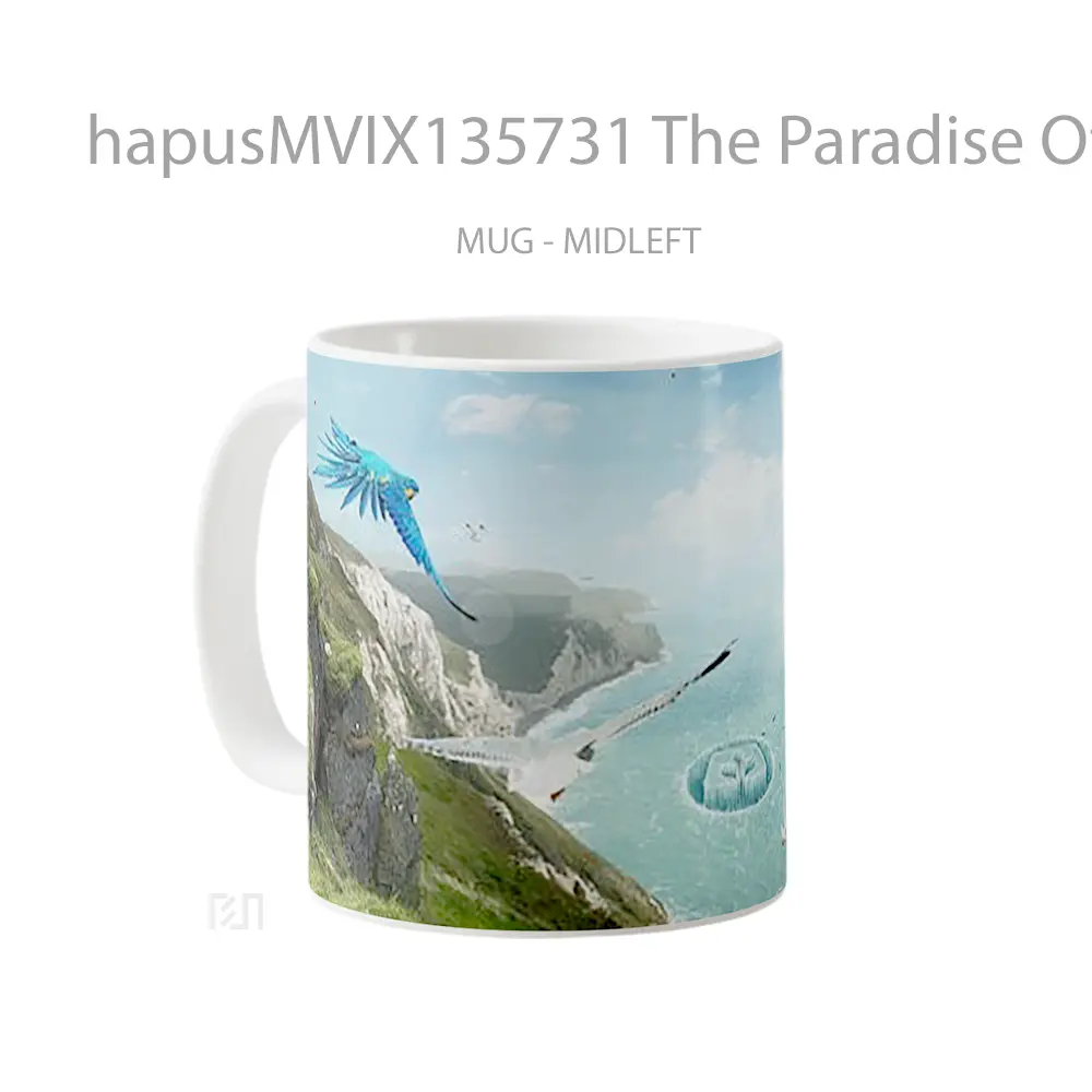 Mug The Paradise Of Birds Gelas Hewan Lucu - All-side / Desain