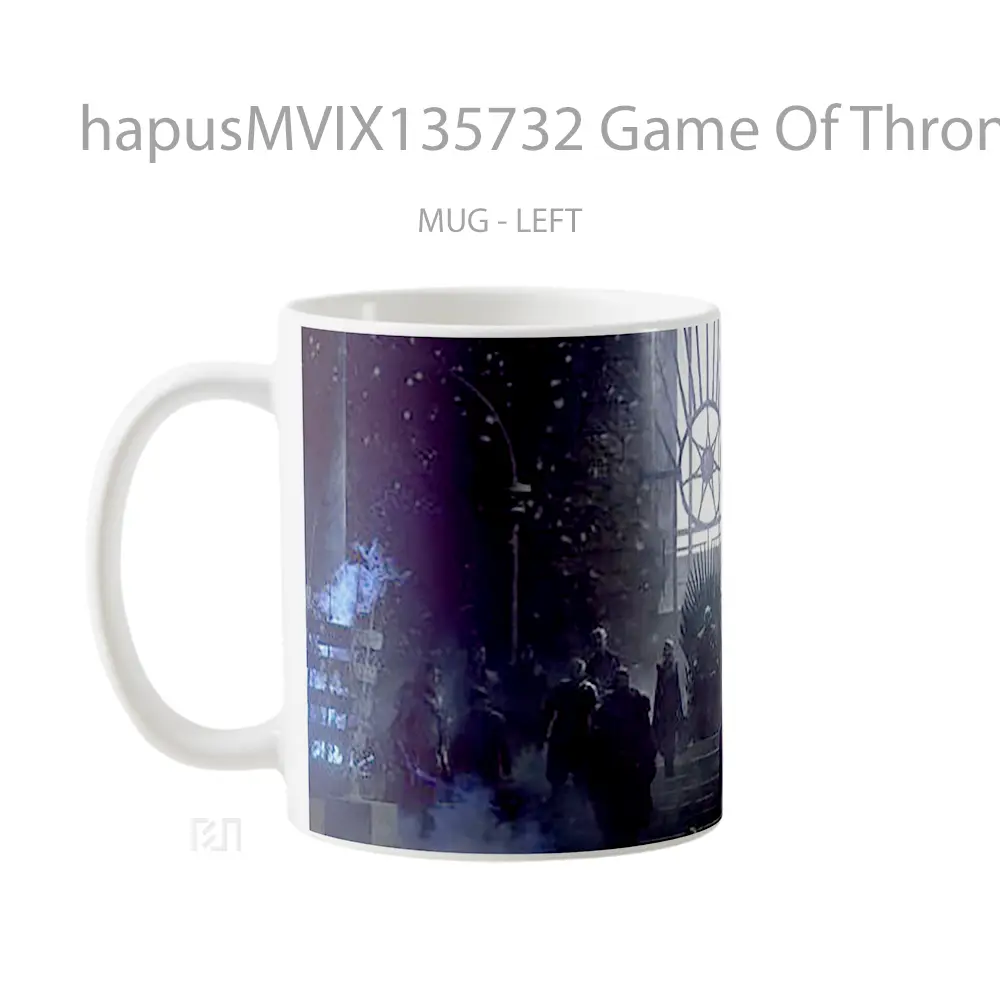 Mug Game Of Thrones Iron Throne Characters Cangkir Gamer - All-side / Desain