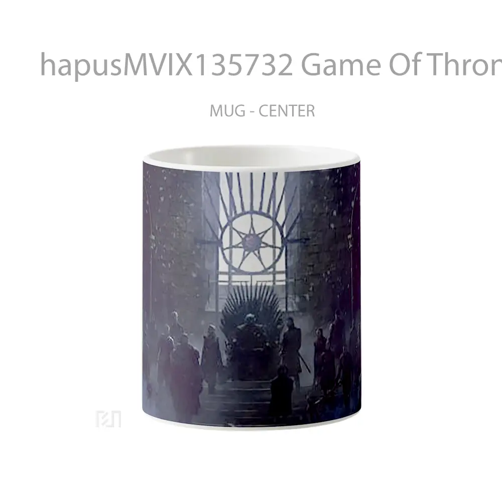 Mug Game Of Thrones Iron Throne Characters Cangkir Gamer