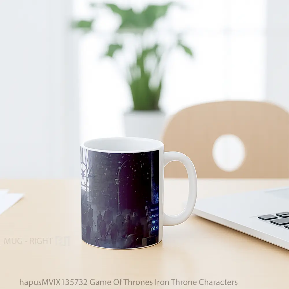 Mug Game Of Thrones Iron Throne Characters Cangkir Gamer - All-side / Desain