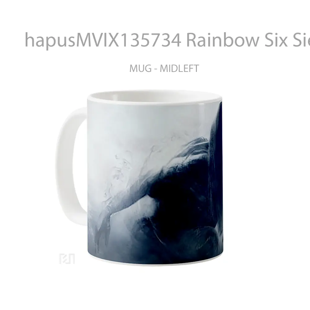 Mug Rainbow Six Siege Nokk Gelas Keramik Unik - All-side / Desain