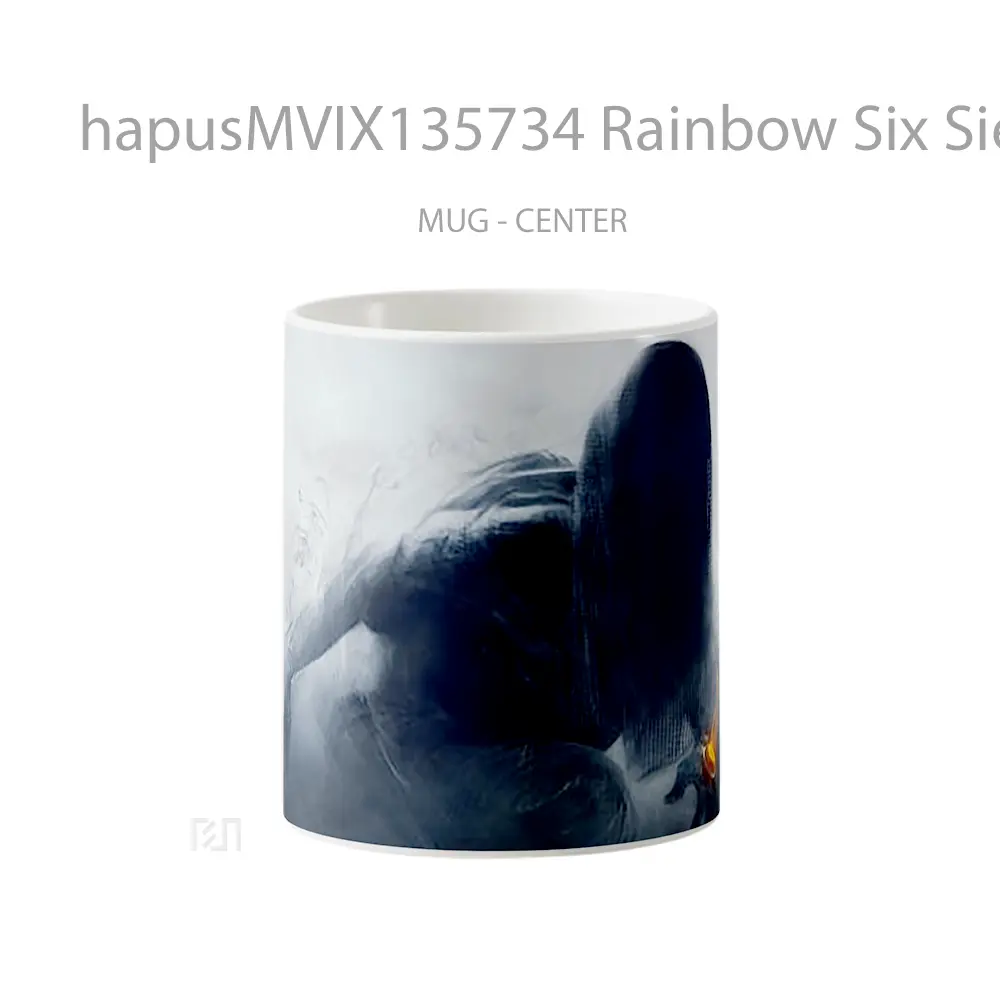 Mug Rainbow Six Siege Nokk Gelas Keramik Unik