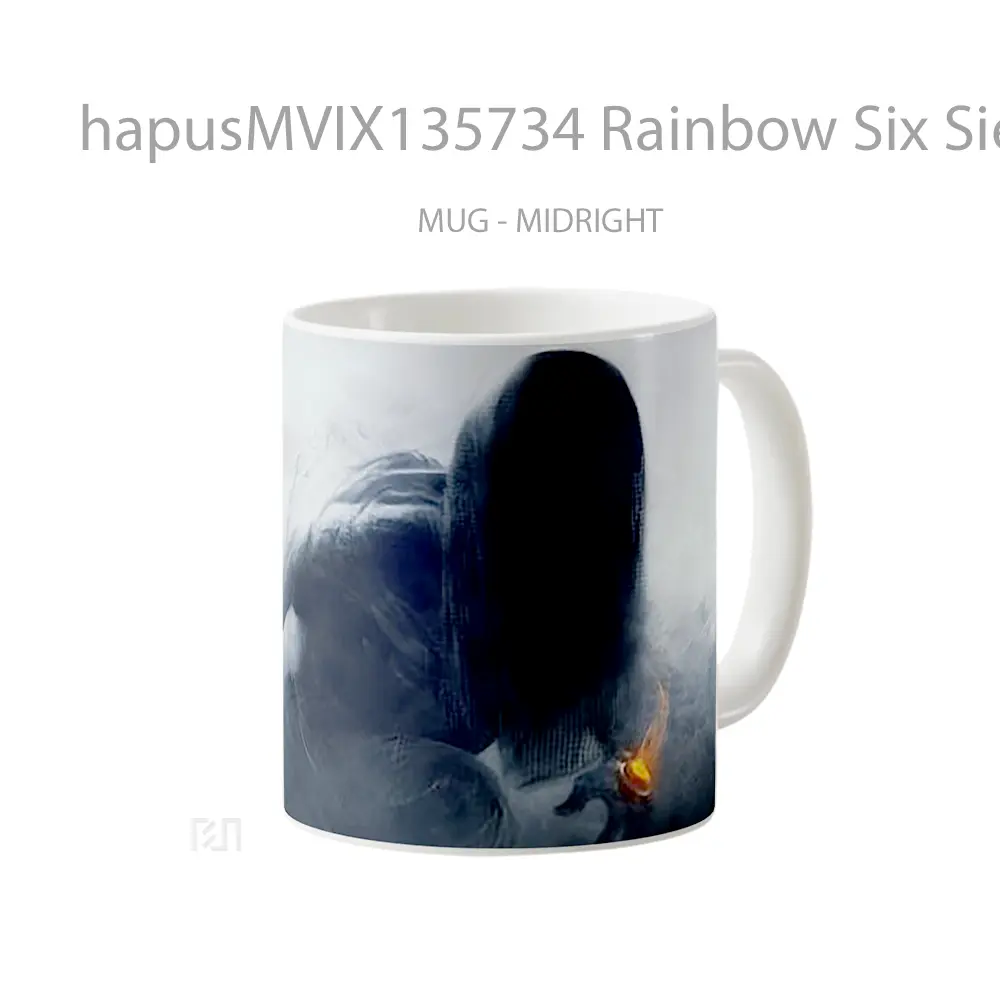 Mug Rainbow Six Siege Nokk Gelas Keramik Unik - All-side / Desain