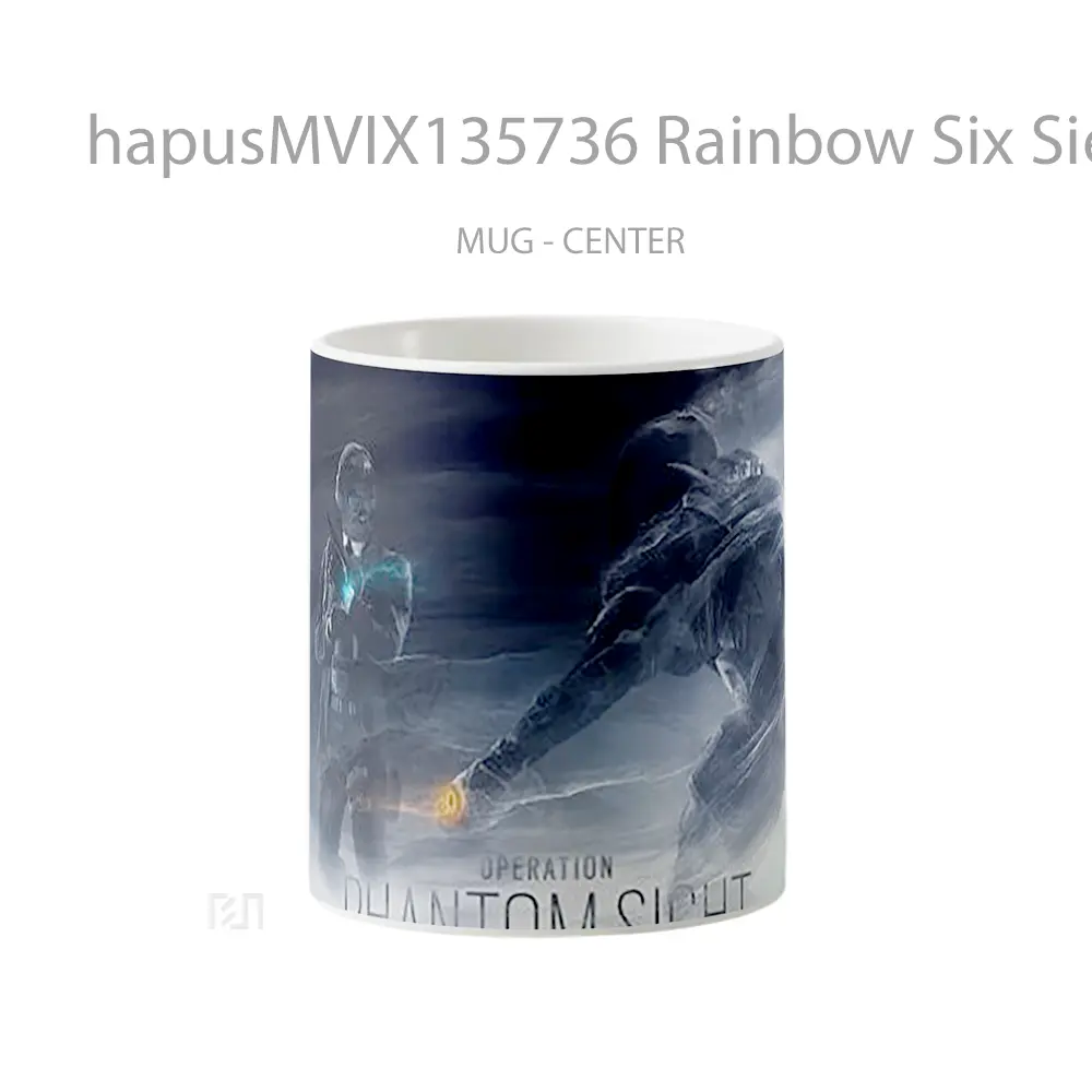 Mug Rainbow Six Siege Nokk And Warden Operation Phantom Sight Gelas Keramik Unik