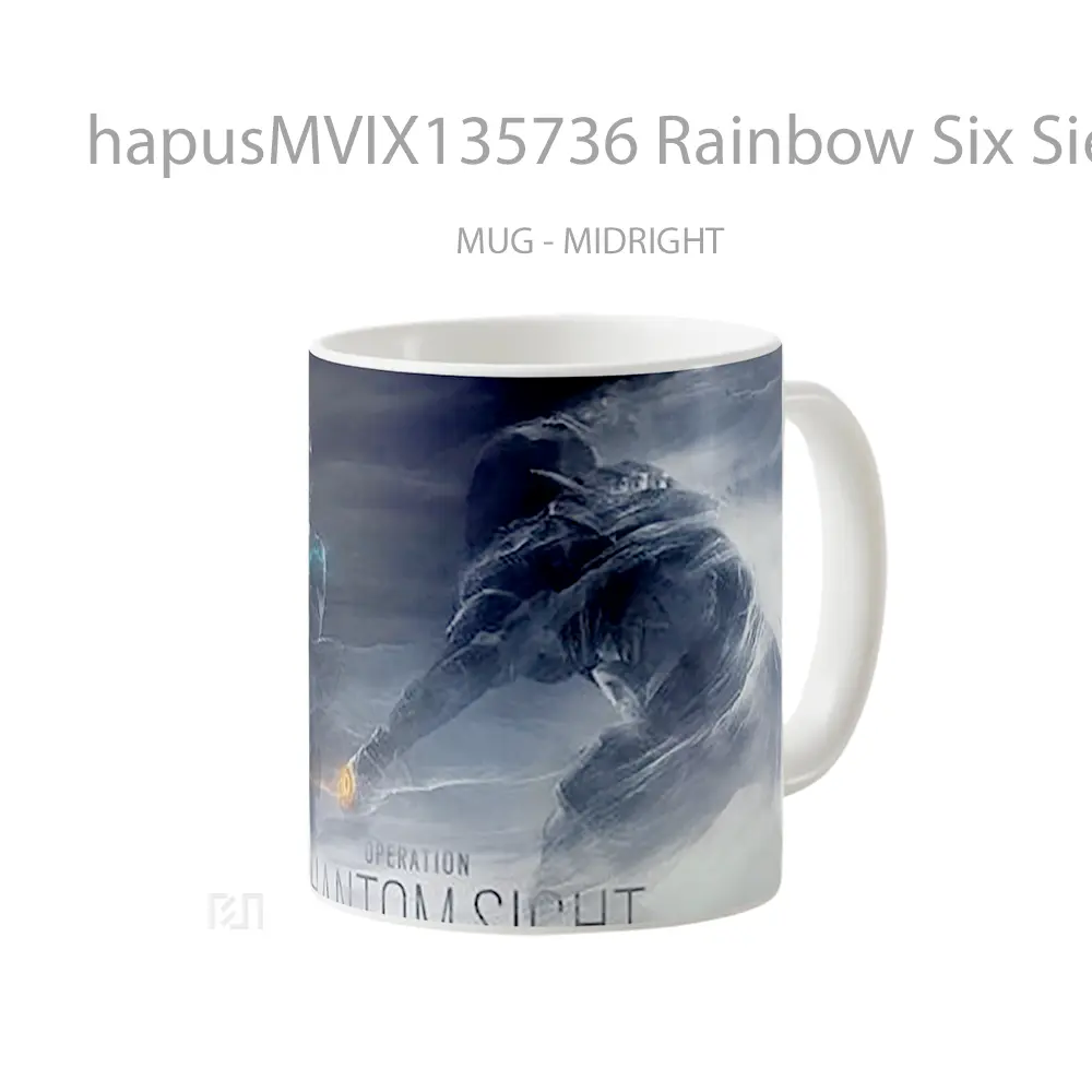 Mug Rainbow Six Siege Nokk And Warden Operation Phantom Sight Gelas Keramik Unik - All-side / Desain
